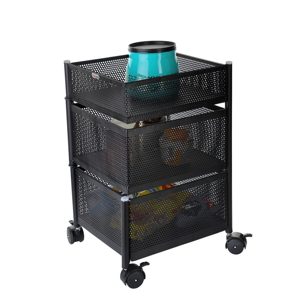 Rotating Trolly (Square) 3 Tier